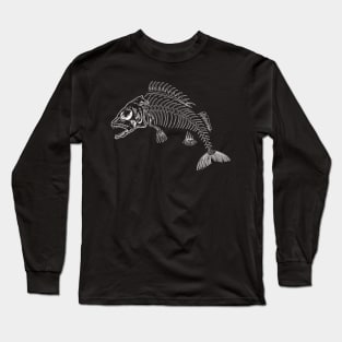 Hand drawn Fishbone Long Sleeve T-Shirt